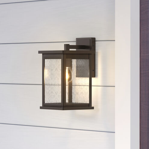Bowton 1 Light 13 inch Powder Coated Bronze Outdoor Wall Sconce